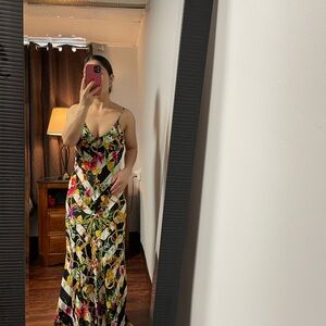 Juicy Couture Multicolor Floral Maxi Dress